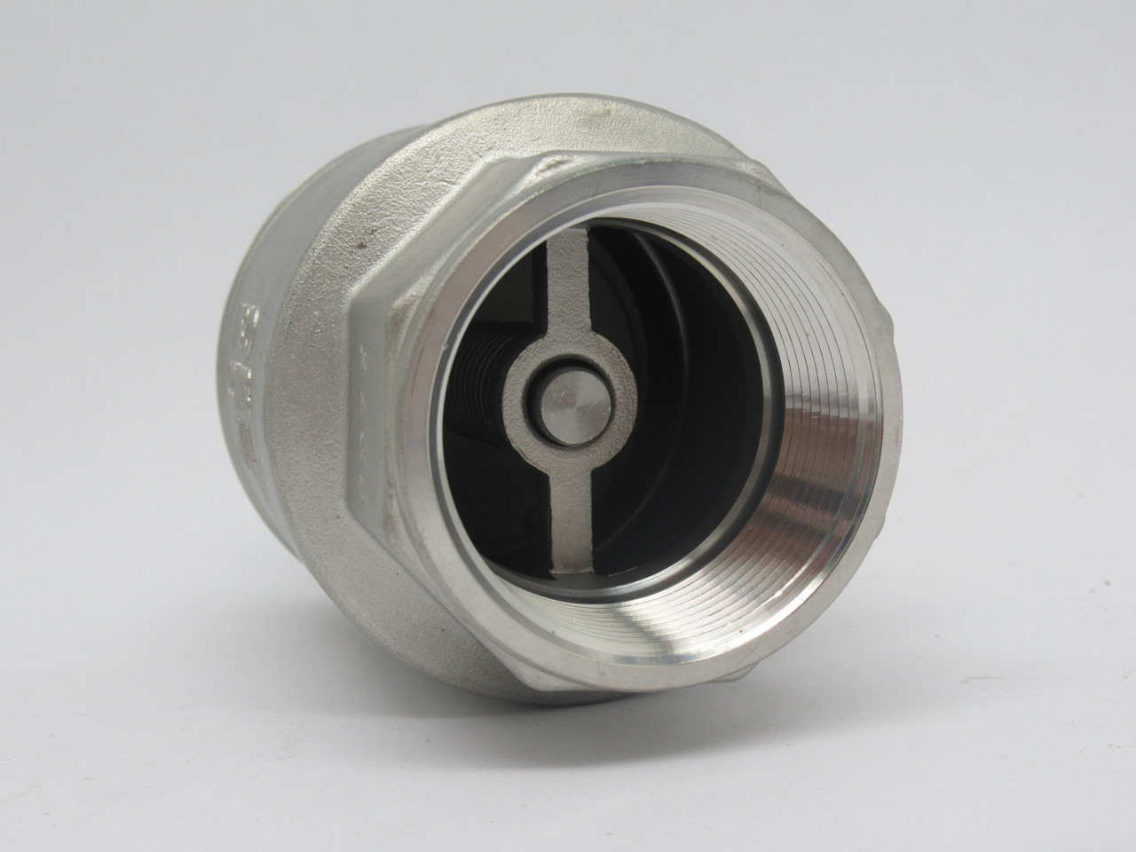 Bonomi S800-11/2 Stainless Steel In Line Check Valve 1-1/2" 800WOG BOX DMG NEW