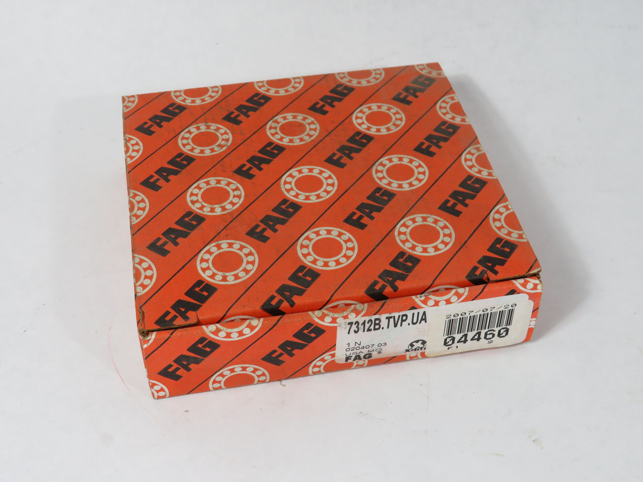 FAG 7312-B-TVP-UA Angular Contact Bearing 60mm ID 130mm OD 31mm W NEW