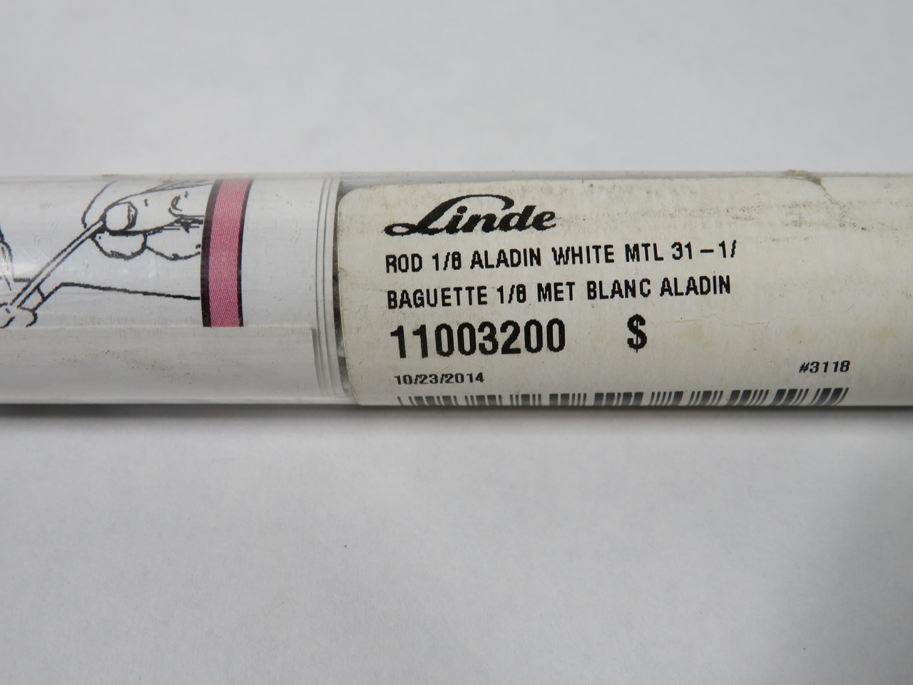 Aladdin 31-18 3-In-1 Tubular Welding Rod 1/8" x 18" 1lb NEW
