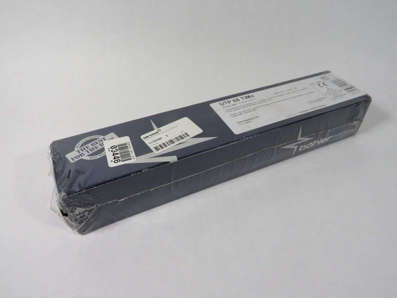 Voestalpine Bohler 16071 UTP 68 TiMo Electrode 2.5mm x 350mm 142-Pack SEALED NEW