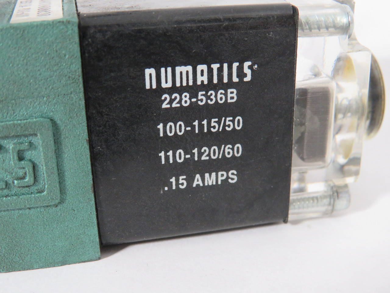 Numatics 11SAD44AO000020 Solenoid Valve 100-115V 50Hz 110-120V 60Hz .15A USED