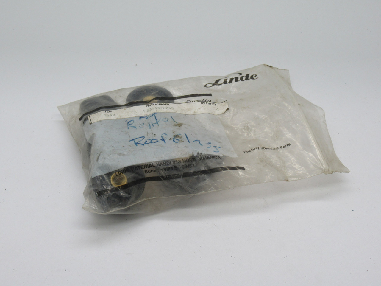 Linde L3354376203 Locks & Latches Spare Part LOT OF 4 DIRTY BAG NWB