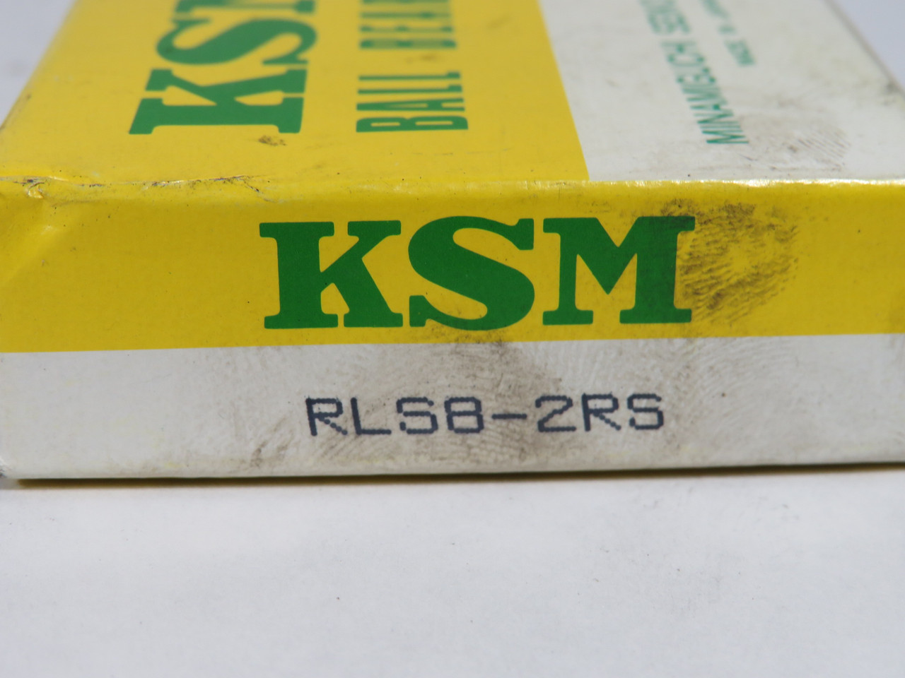 KSM RLS8-2RS Deep Groove Ball Bearing 2.25" OD 1" ID 0.625" Width NEW