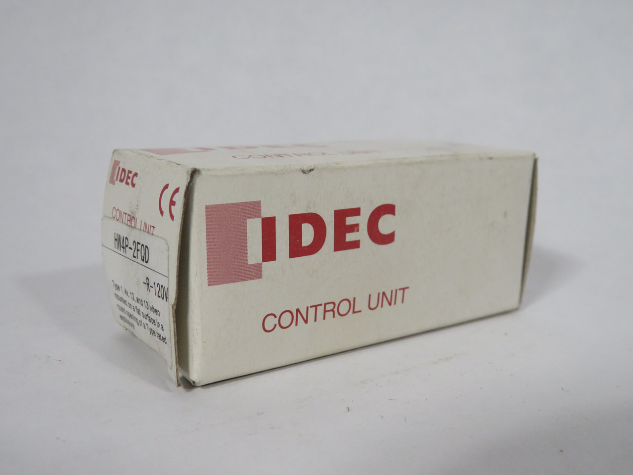 IDEC HW4P-2FQD-R-120V 22mm Pilot Light 120V 240V Max Red Lens NEW