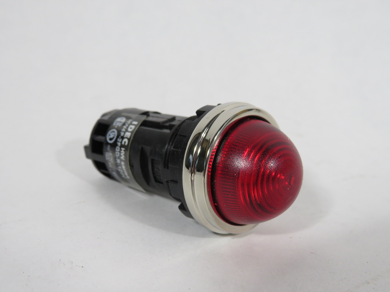 IDEC HW4P-2FQD-R-120V 22mm Pilot Light 120V 240V Max Red Lens NEW