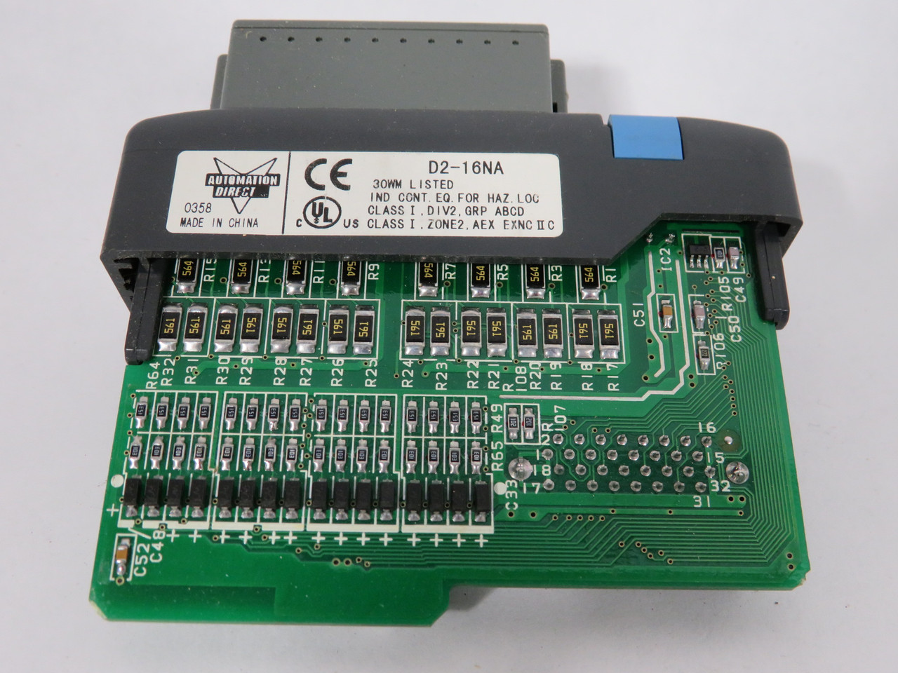 Automation Direct D2-16NA DirectLOGIC Discrete Input Module 16-Point BOX DMG NEW