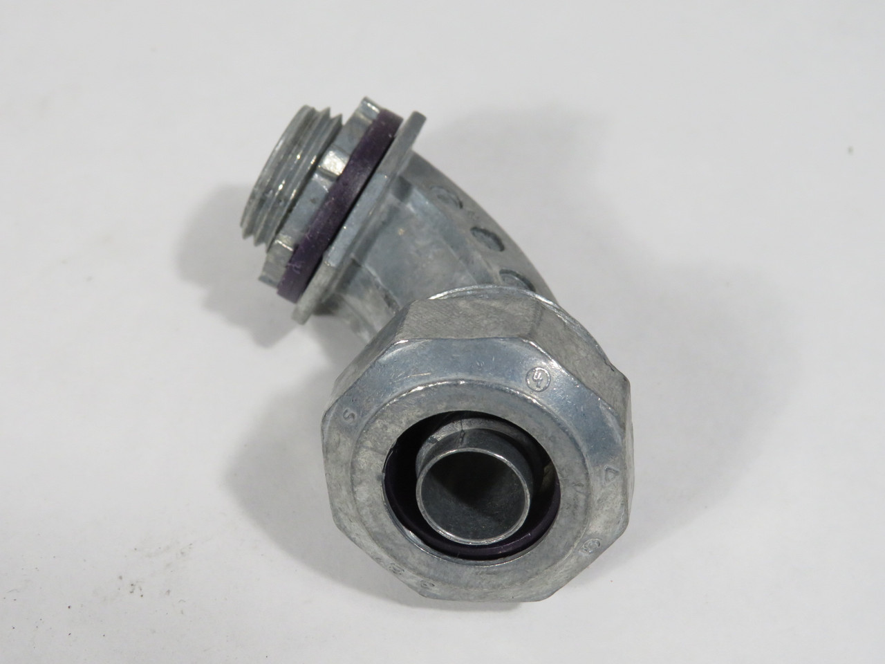 Topaz 490 Die-Cast Zinc Liquid-Tight 90-Degree Elbow Fitting 3/8" Lot of 2 NEW