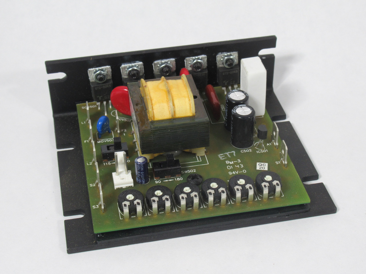 Minarik MM23001B DC Motor Speed Control 0-90 0-180VDC 5A 100/200VDC 1A NEW