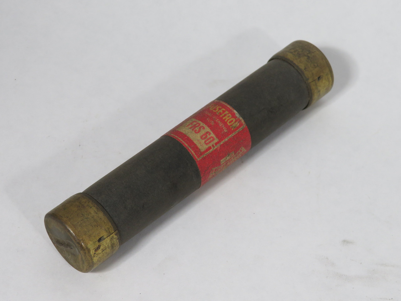 Bussmann Fusetron FRS-60 Dual-Element Time-Delay Fuse 60A 600V USED