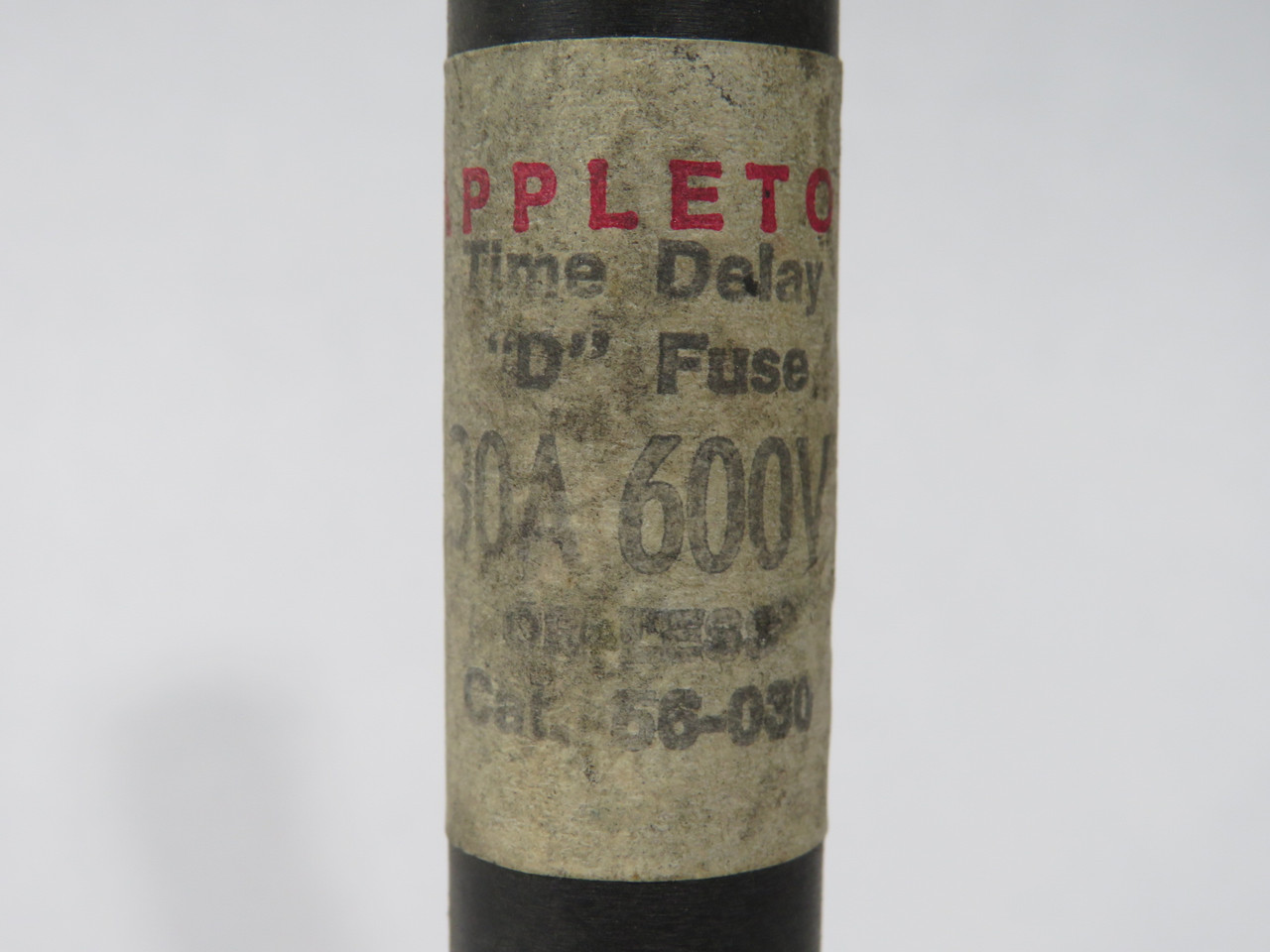 Appleton 56-030 Time-Delay Fuse 30A 600V USED