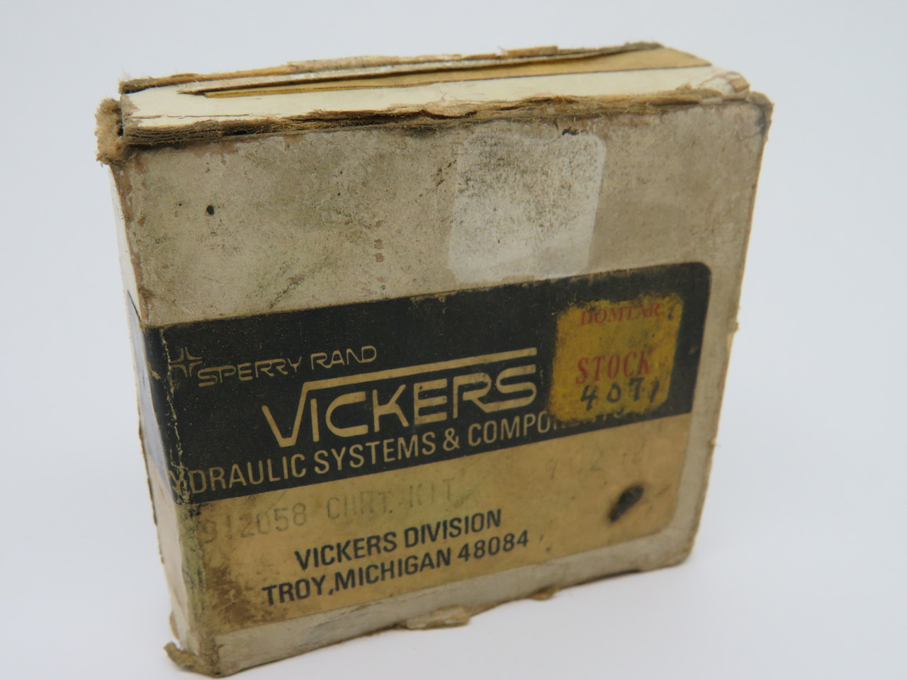 Vickers 912058 V100 Pump Cartridge Kit 3.5GPM MISSING VANES/DMG BOX NEW