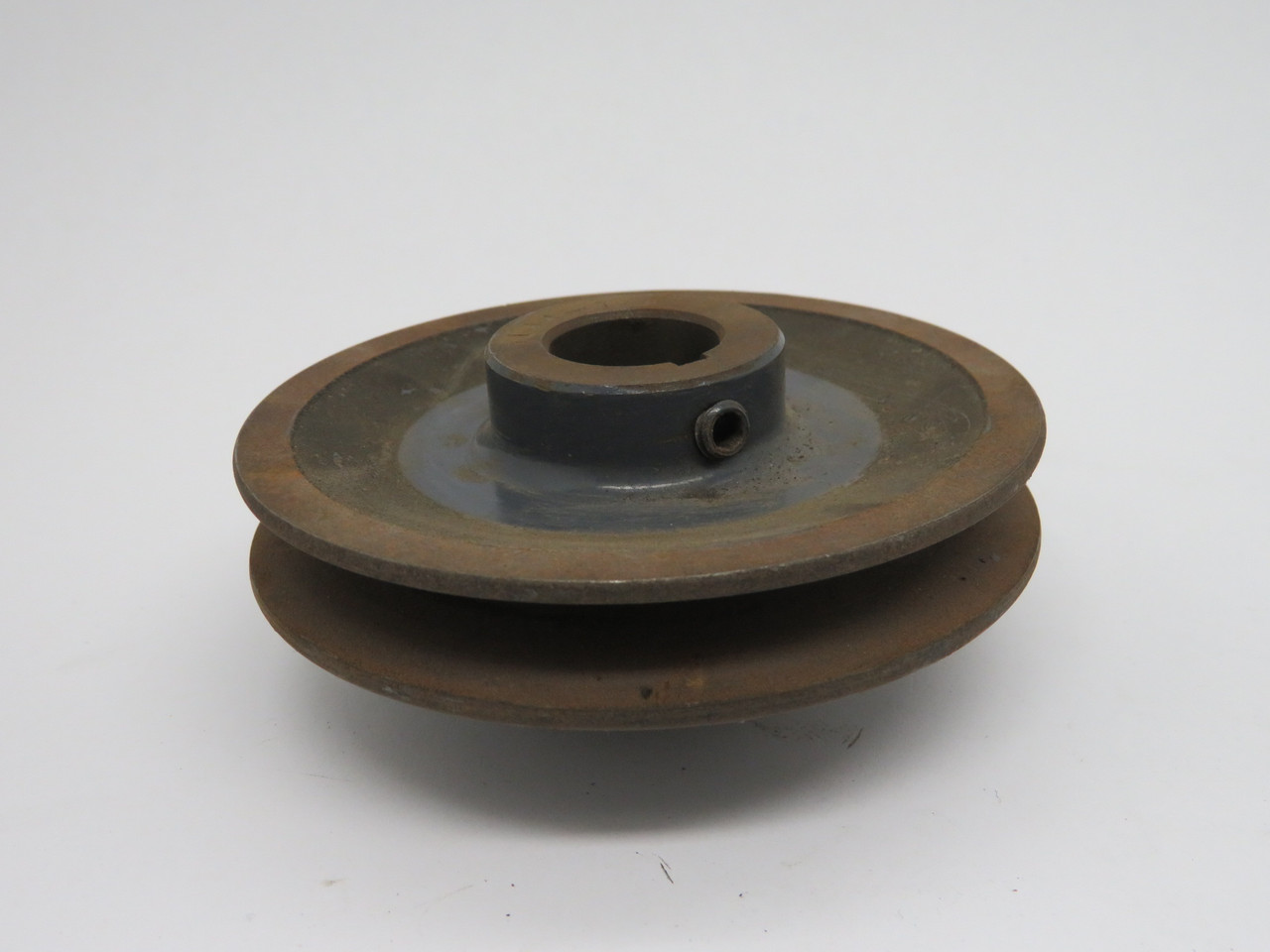Generic VL44-7/8 Sheave 7/8" Bore 1-Groove 4-1/8" OD RUST USED