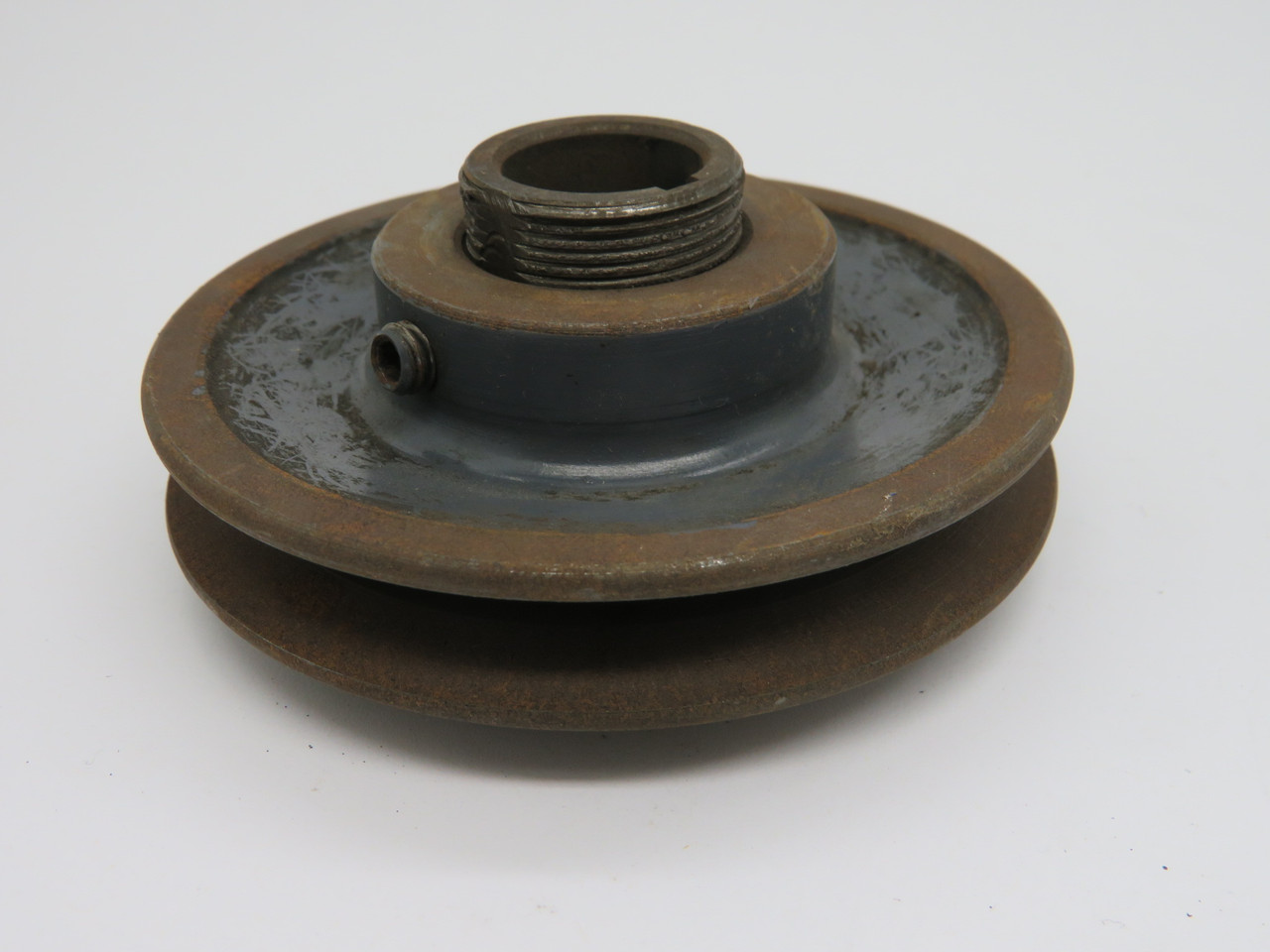 Generic VL44-7/8 Sheave 7/8" Bore 1-Groove 4-1/8" OD RUST USED