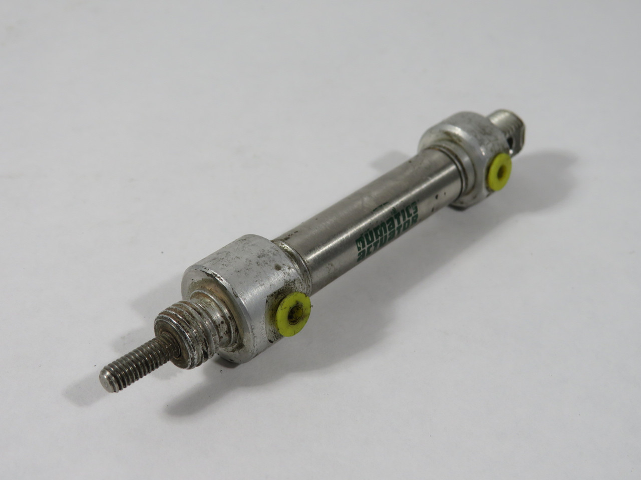 Numatics 0438D02-01A Double Acting Air Cylinder 7/16" Bore 1" Stroke USED