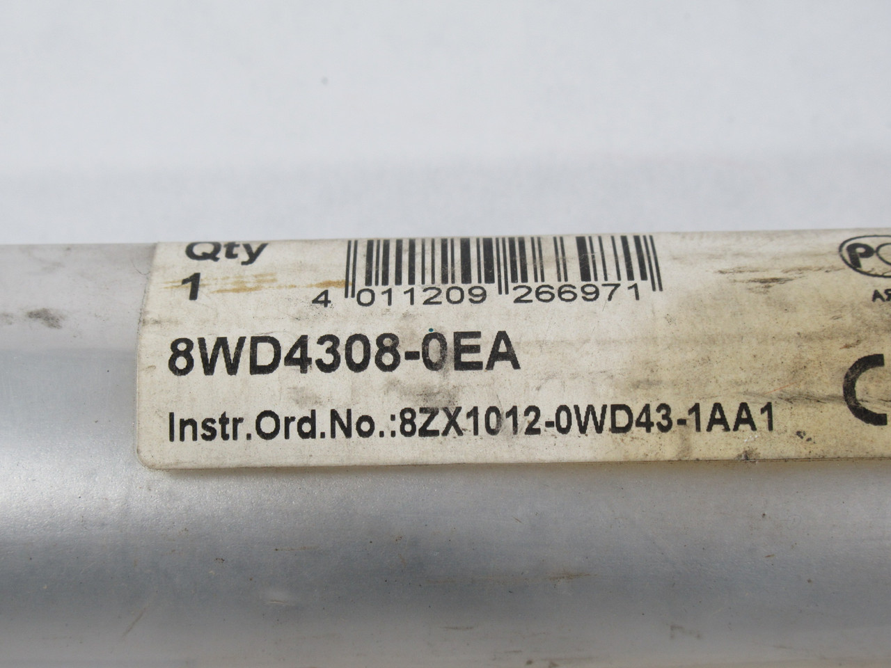 Siemens 8WD4308-0EA Signaling Column Pipe 250mm Length SHELF WEAR NWB