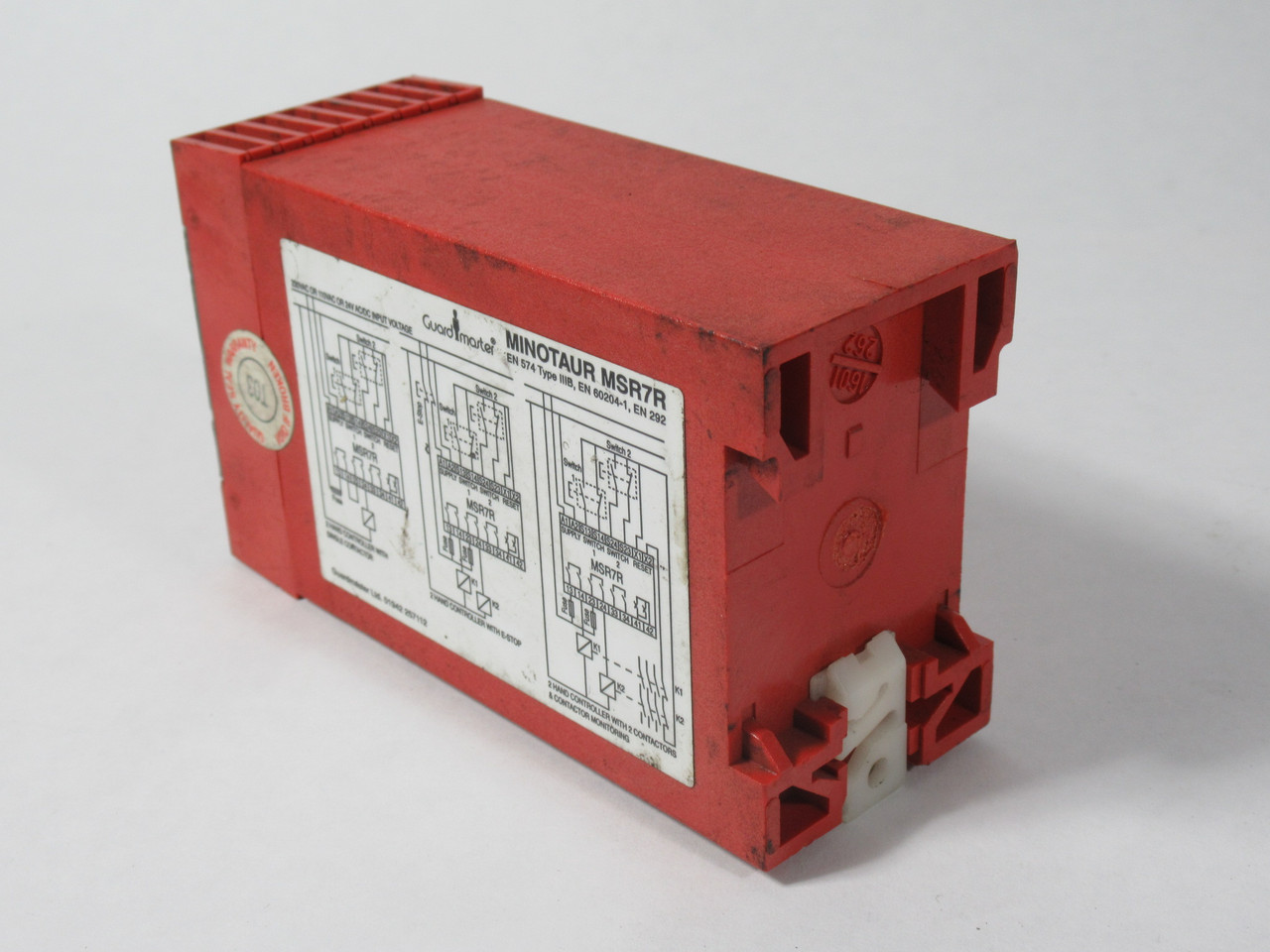 Allen-Bradley 440R-D23021 MSR7R Series A Safety Relay 24VAC/DC USED