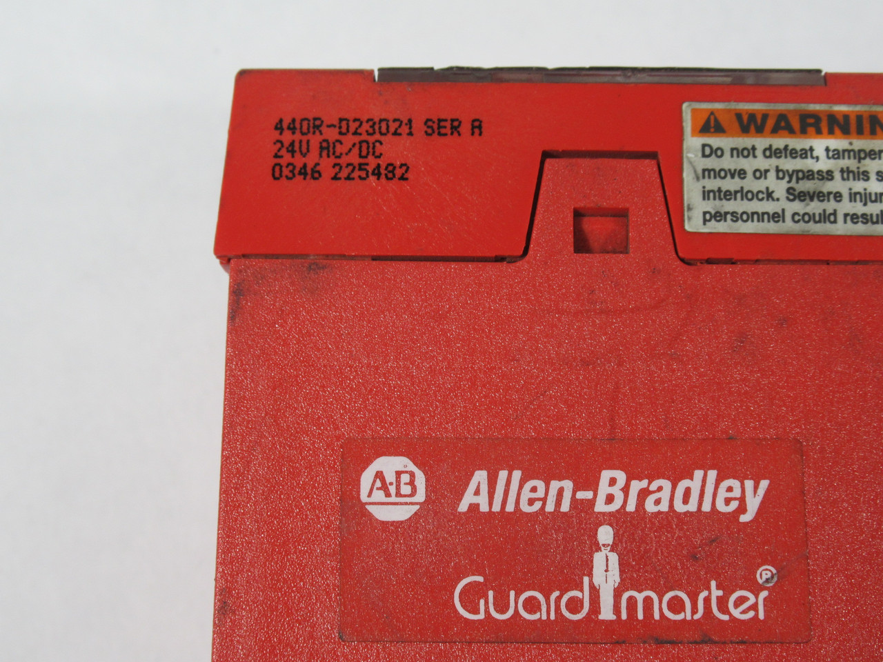 Allen-Bradley 440R-D23021 MSR7R Series A Safety Relay 24VAC/DC USED