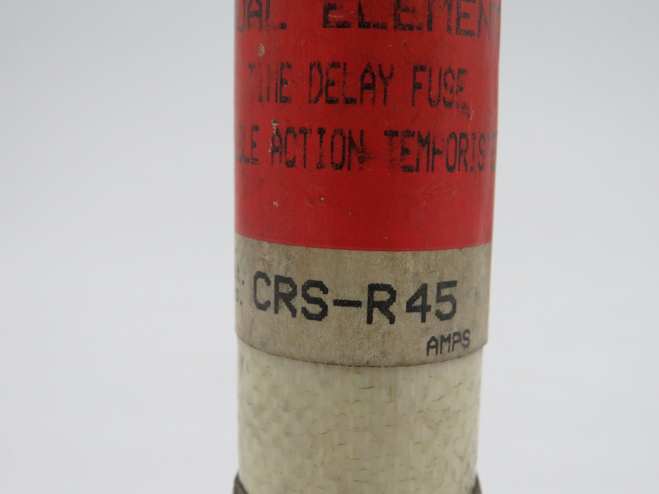 GEC Alsthom CRS-R45 Dual Element Time Delay Fuse 45A 600V USED