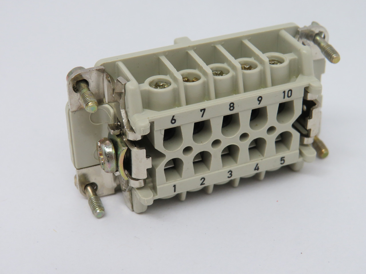 Contact H-BE-10BS 10193000 Female Insert 500V 600VAC 6kV 10 Contact USED