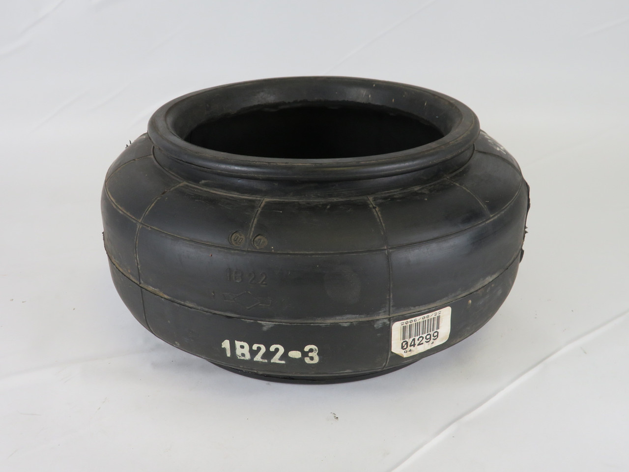 Phoenix 1B22-3 Single Convoluted Rubber Bellows Airspring USED