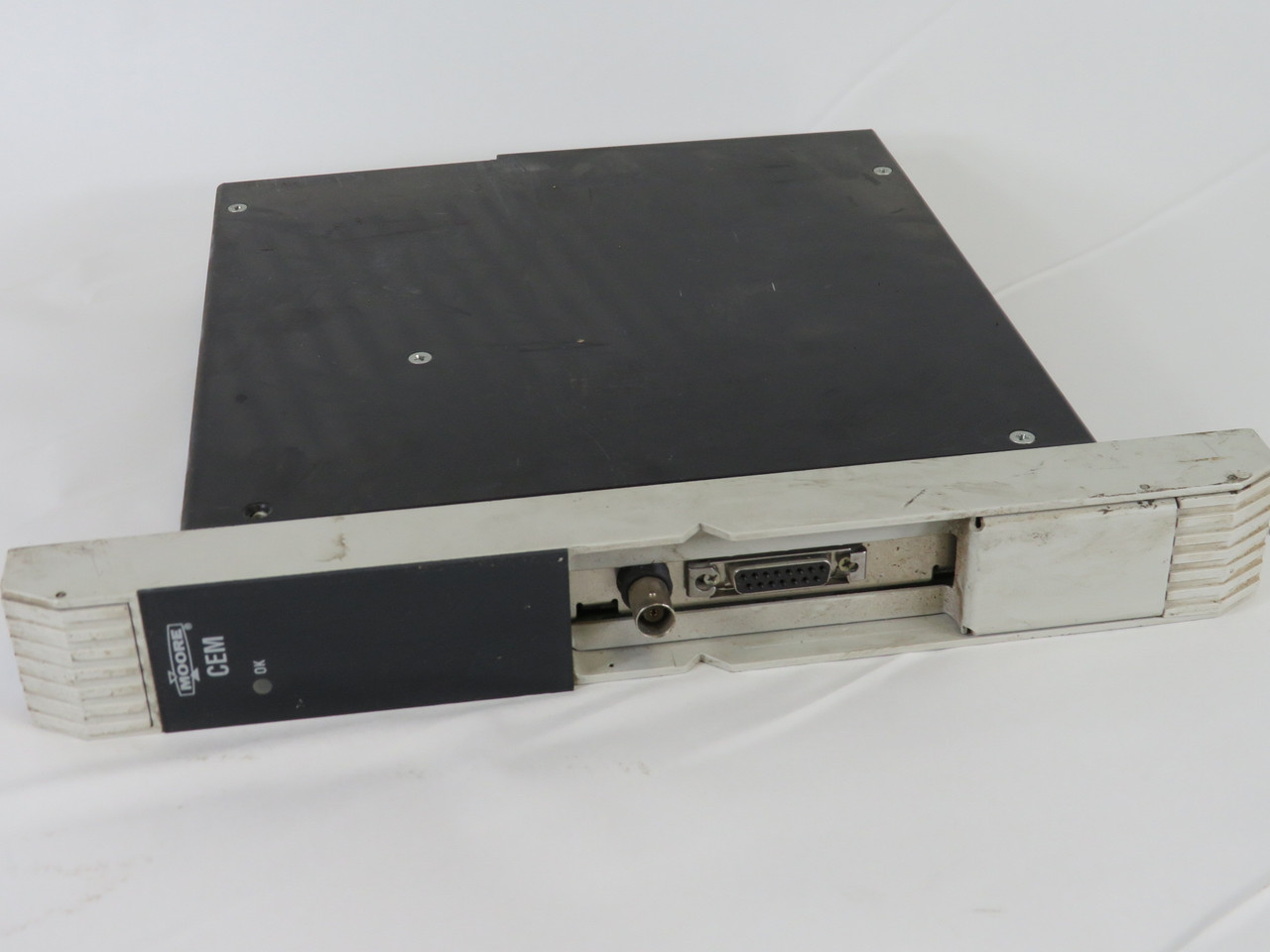 Moore 16158-1/OH Computer Expansion Module 24VDC 0.75A Missing Cover USED