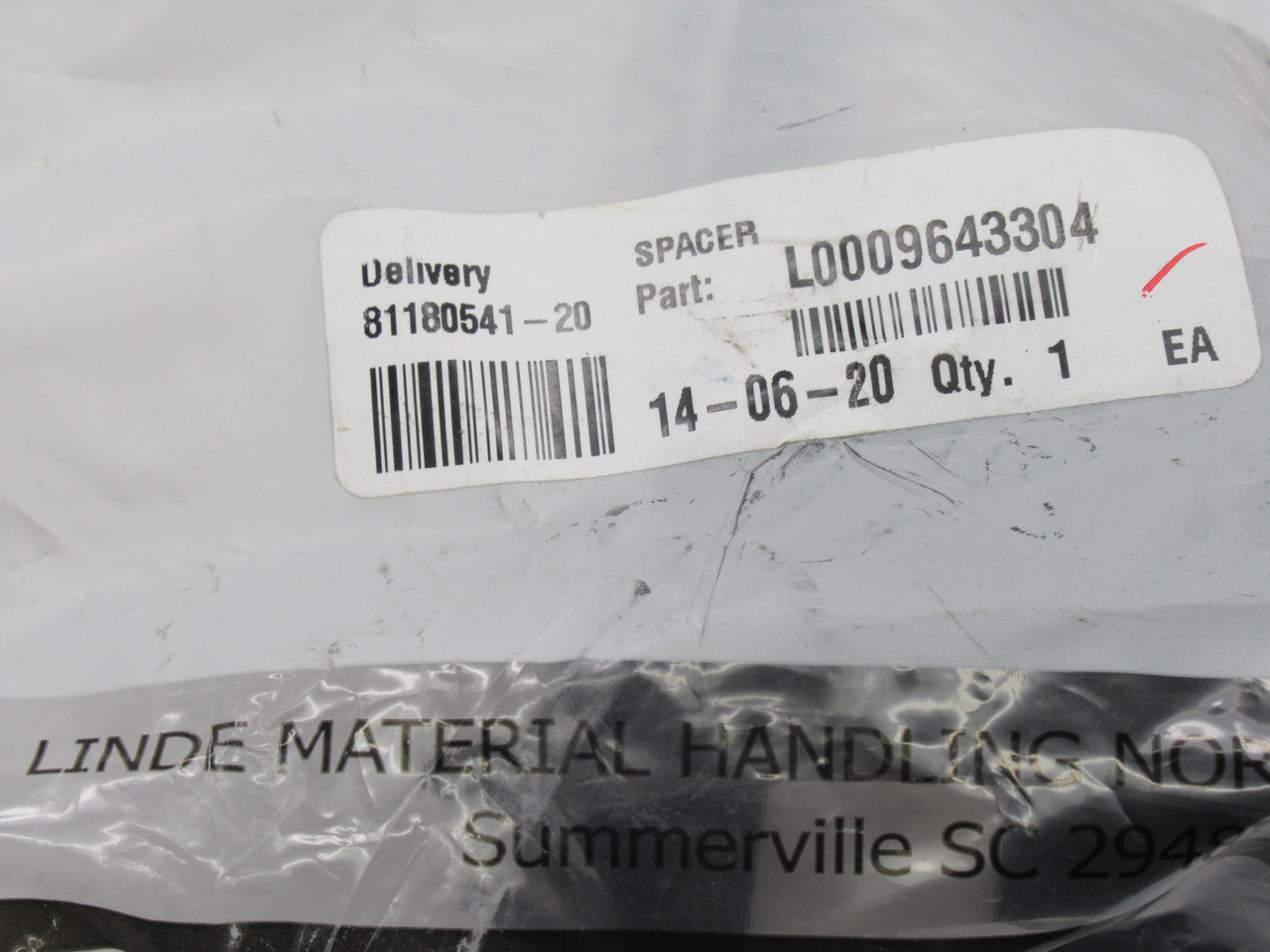 Linde 0009643304 Spacer for Forklift NWB