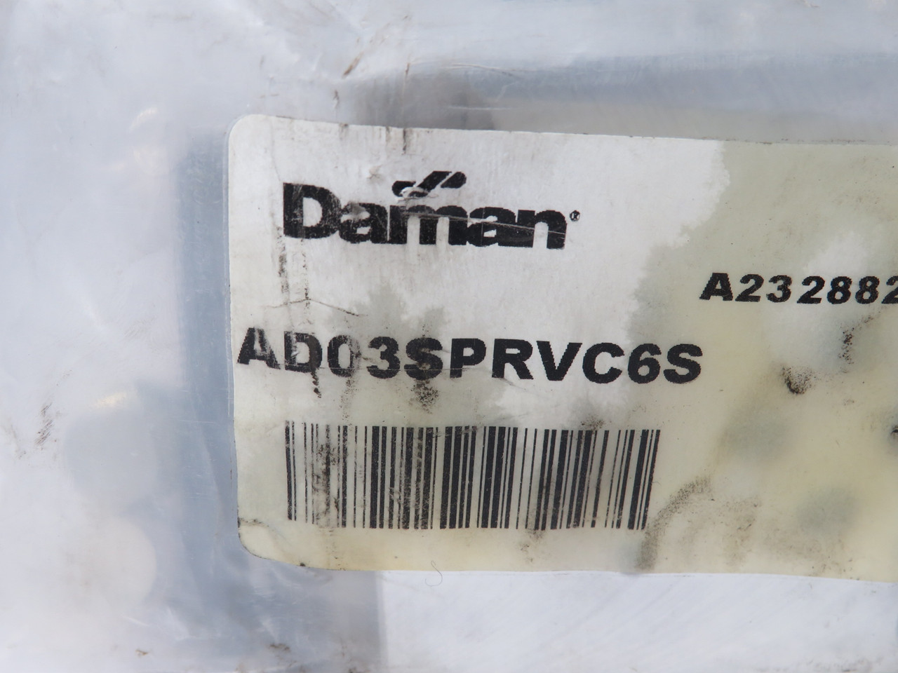 Daman AD03SPRVC6S Aluminum Hydraulic Subplate with Relief Cavity -6 SAE NWB