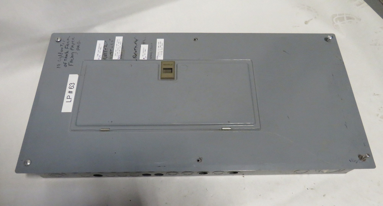 Square D QOC30UC Load Center Assembly C/W QO330ML2 30 Slot USED