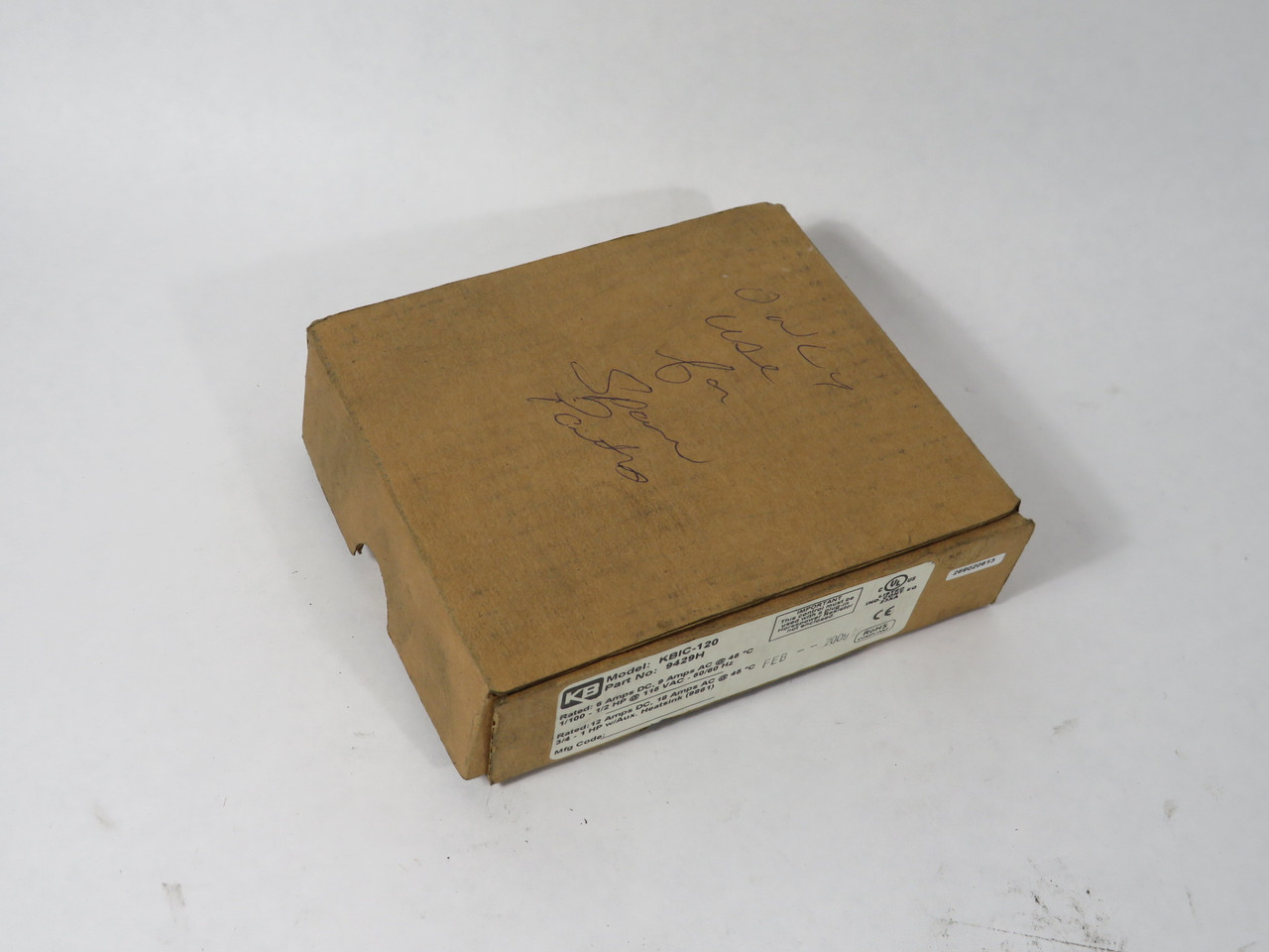 KB Electronics KBIC-120 Motor Speed Control 120V Input AS IS