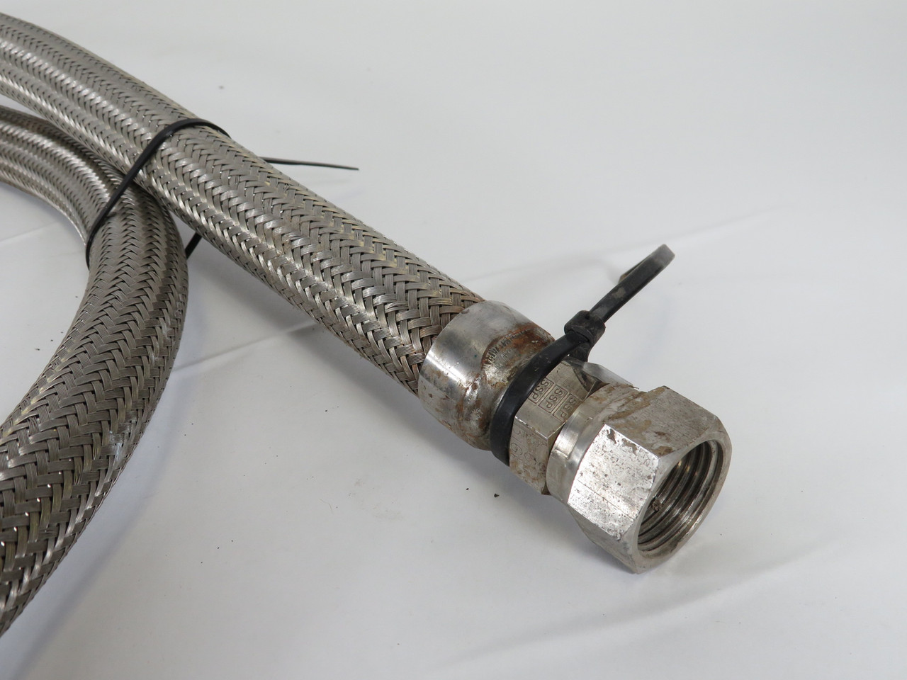 Flex-Pression FP-SSB-12-1000-J Stainless Steel Hose 3/4" 100"L NOP