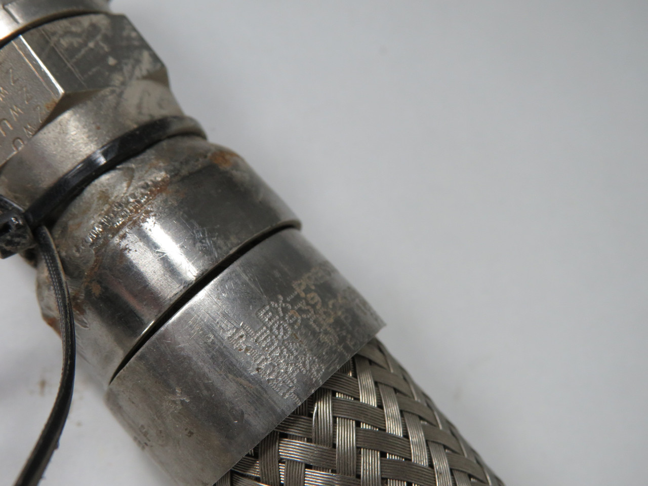 Flex-Pression FP-SSB-12-1000-J Stainless Steel Hose 3/4" 100"L NOP