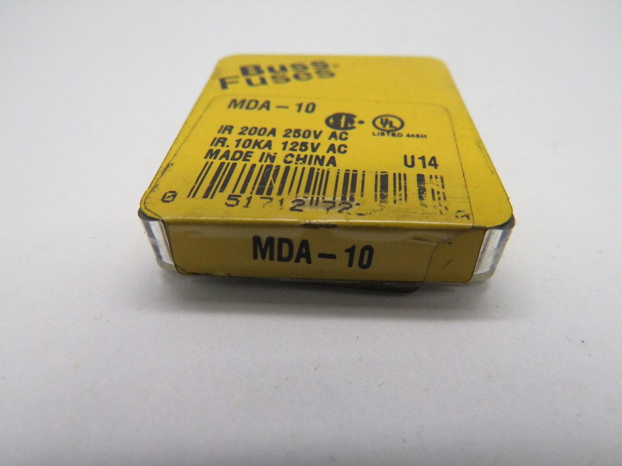 Bussmann MDA-10 Slow Blow Ceramic Fuse 10A 250V 5 PACK NEW