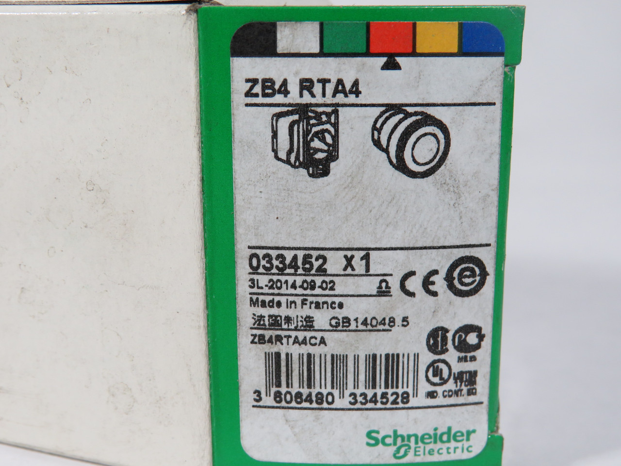Schneider Electric ZB4RTA4 Wireless & Batteryless Push Button 22mm Red NEW