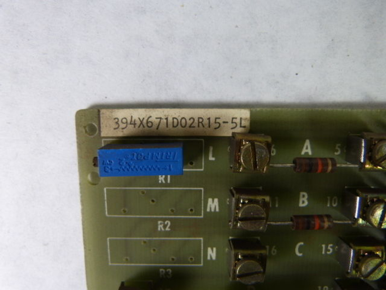 GE Fanuc 394X671D02R15-5L PC Control Board USED