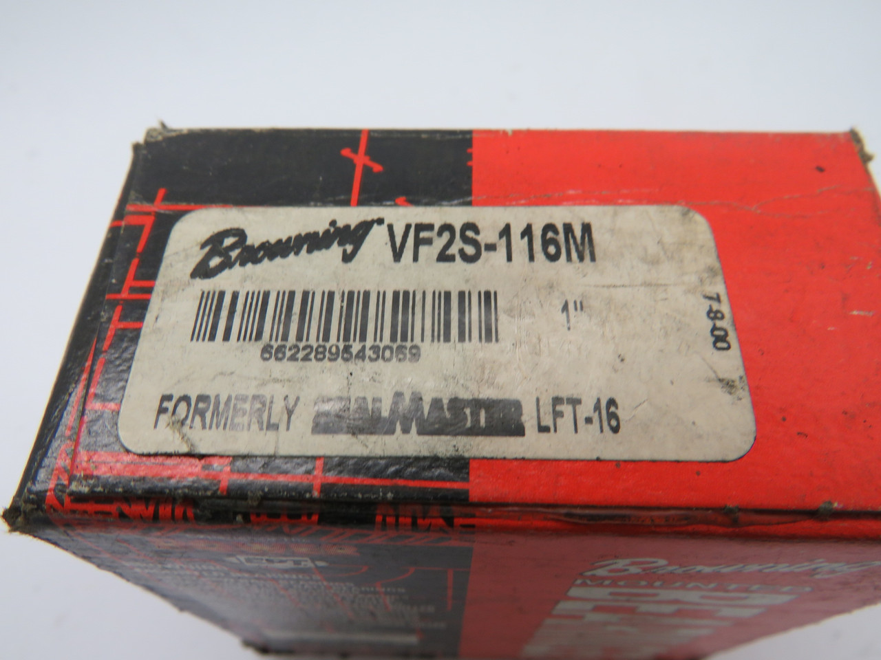 Browning VF2S-116M Flange Bearing 1" B 3" Bolt Circle DIA 2 Bolt SHELF WEAR NEW