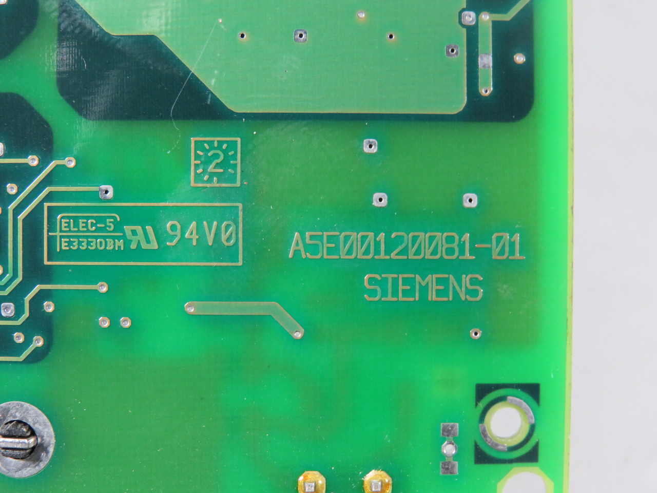 Siemens A5E00120081-01 Motherboard for Display Panel USED