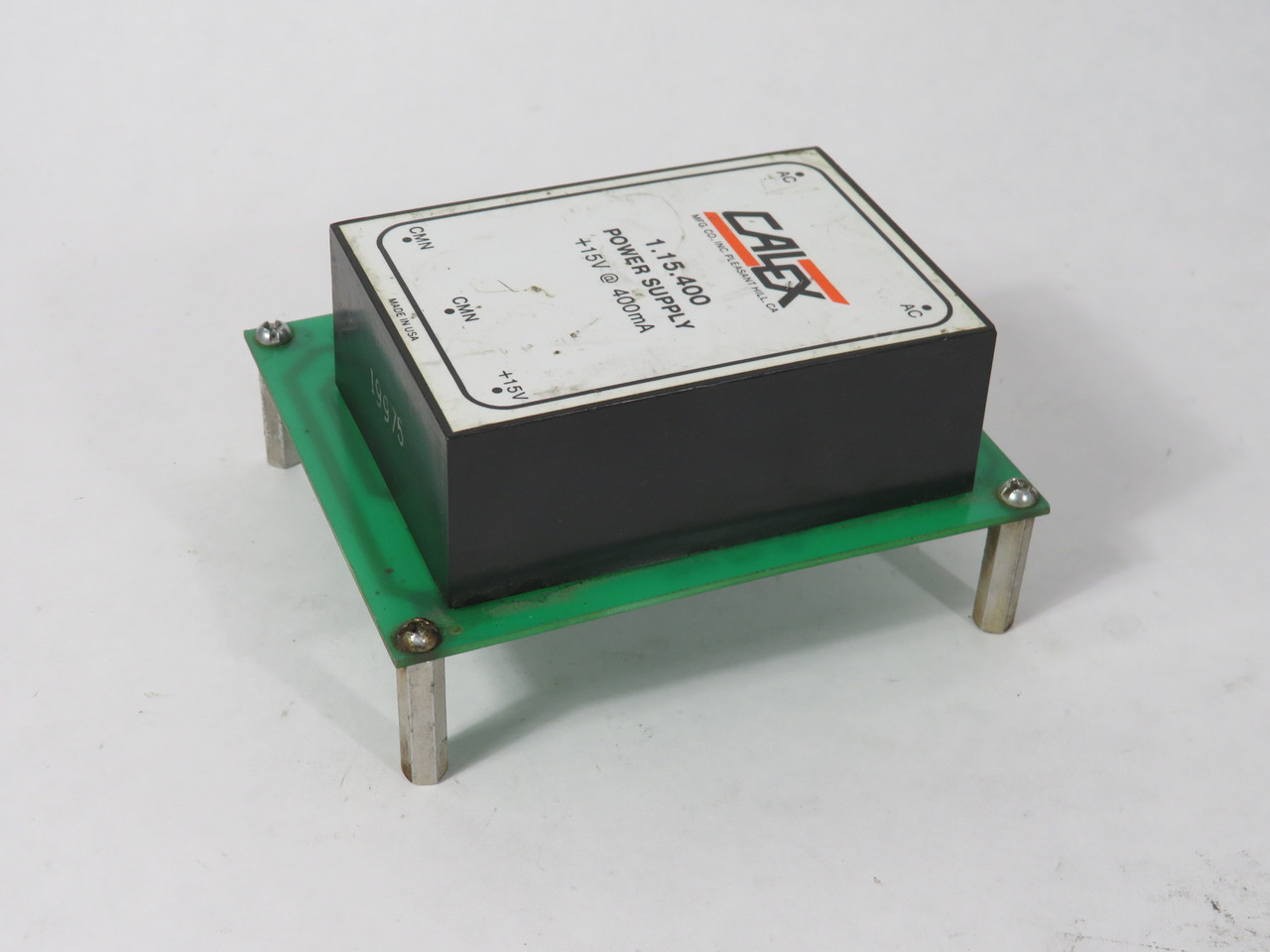 Calex 1.15.400 AC Linear Power Supply Assembly 15V 400mA C/W MK215-08B USED