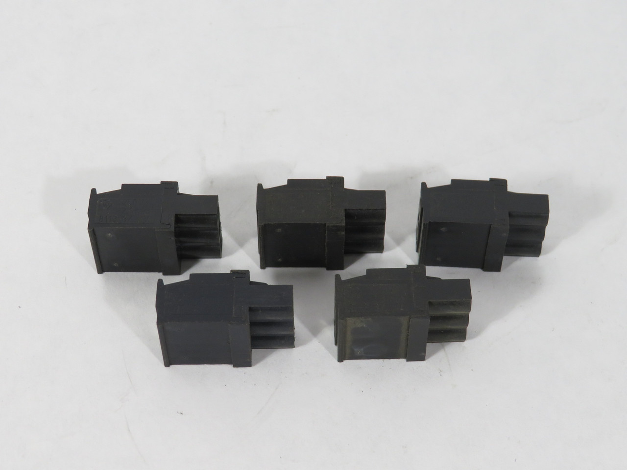 Wieland 8113B/3-VR PCB Connector 3-Pole 1.5mm Black Lot of 5 USED
