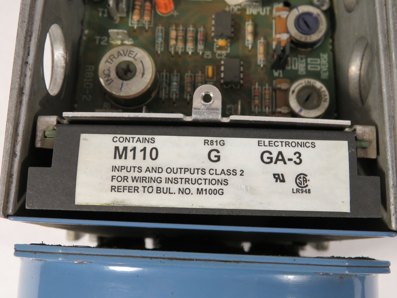 Johnson Controls  M110GGA-3 Proportional Actuator 24VAC/DC 25 lb-in USED