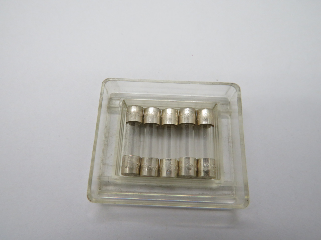 Bussmann GMA-125mA Fast Acting Fuse 125mA 1/8A 250V 5 PACK NEW