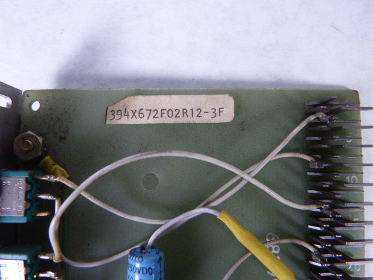 GE Fanuc 394X672F02R12-3F Card Assembly Board USED