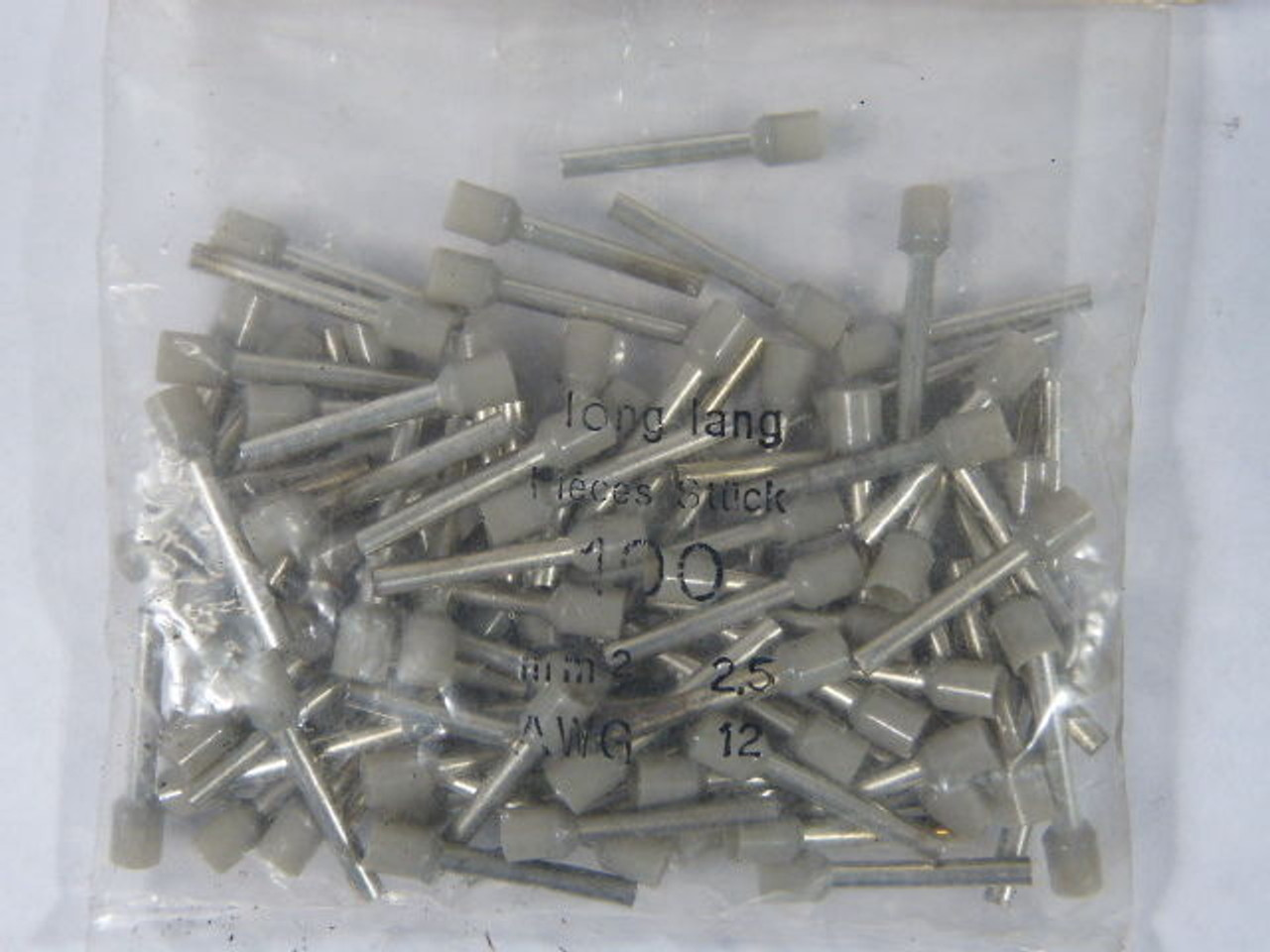 Telemecanique DZ5-CE0253 Cable End 12 AWG 100-Pk NWB