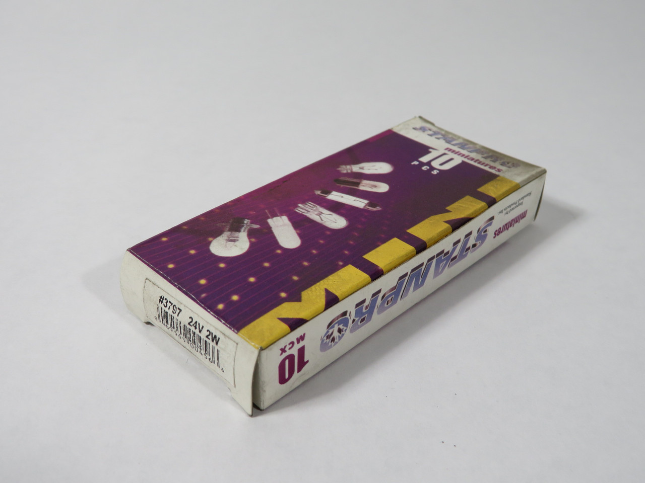 Stanpro 3797 Miniature Light Bulb 24V 0.08A 2W 10-Pack NEW