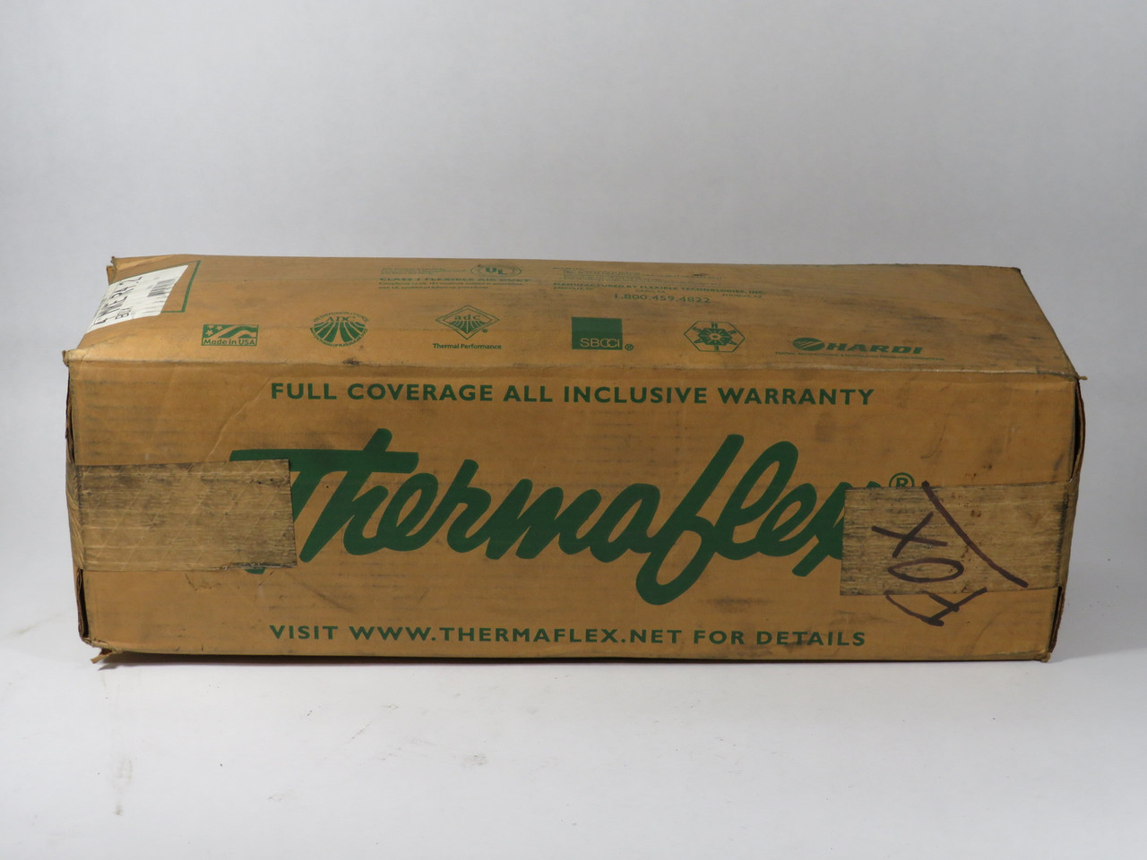 Thermaflex 0557-0400-0001 Flexible M-KE HVAC Duct 4" D 25' L 4.2R SEALED NEW