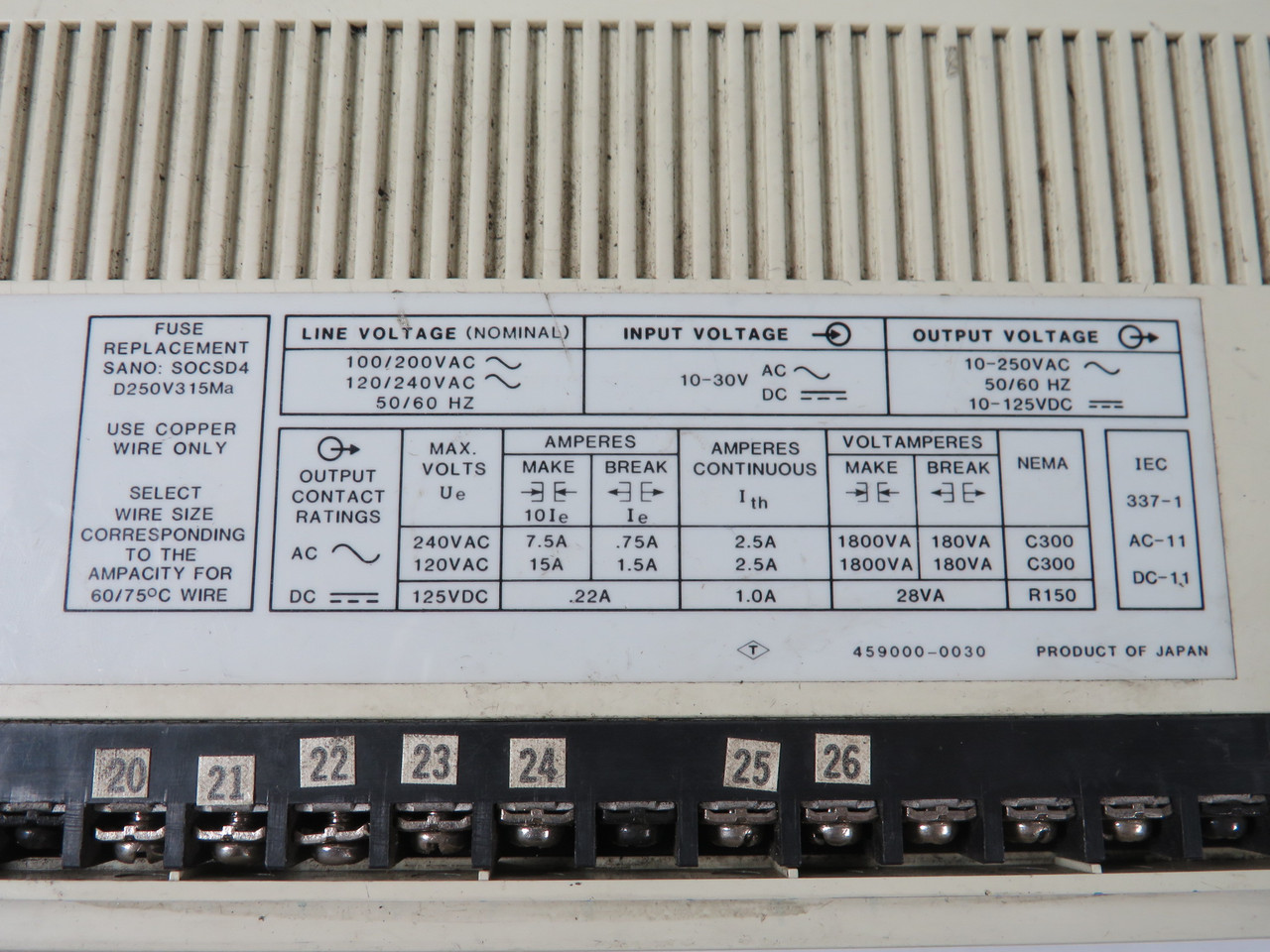 Allen-Bradley 1745-LP103 Series D SLC 500 Processor Unit COSMETIC DAMAGE USED