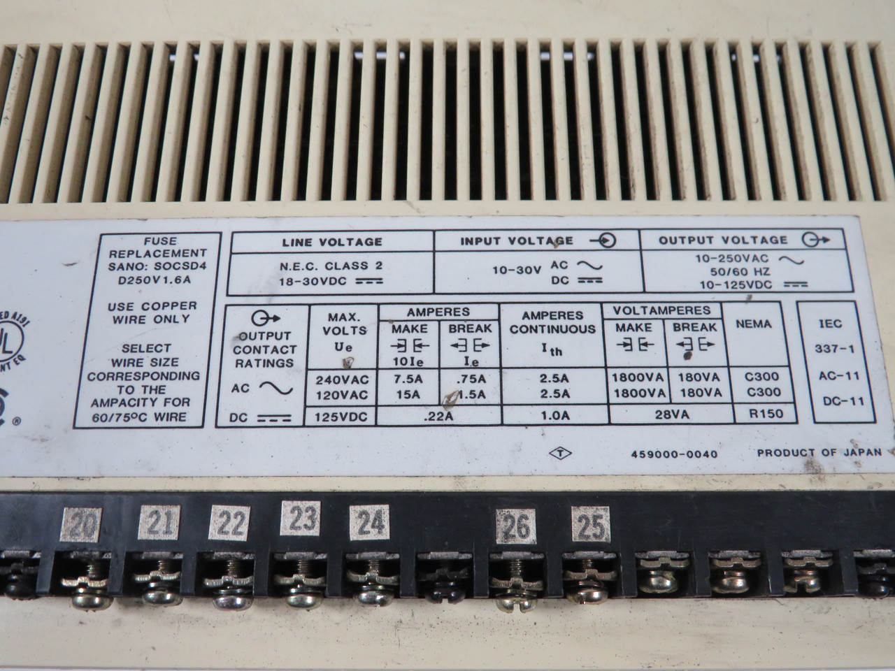 Allen-Bradley 1745-LP104 Series B SLC 500 Processor Unit COSMETIC DAMAGE USED