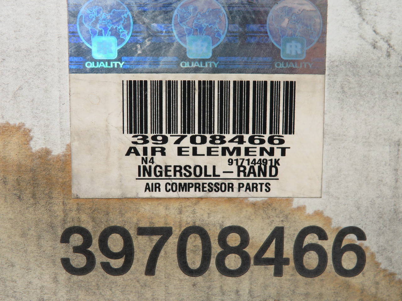 Ingersoll-Rand 39708466 Compressor Air Filter Replacement Element NEW