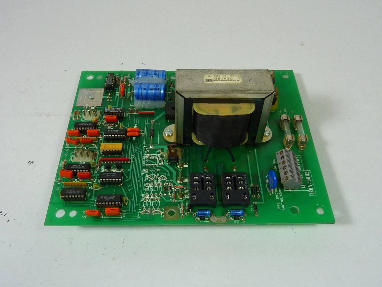 Spectra Controls 500-CB Power Supply 120VAC 60HZ USED