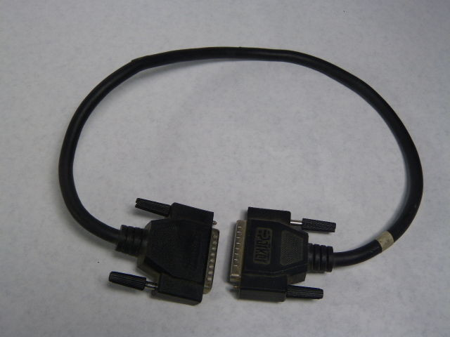Parker 71-016999-02 I/O Module Cable 2ft M25 USED