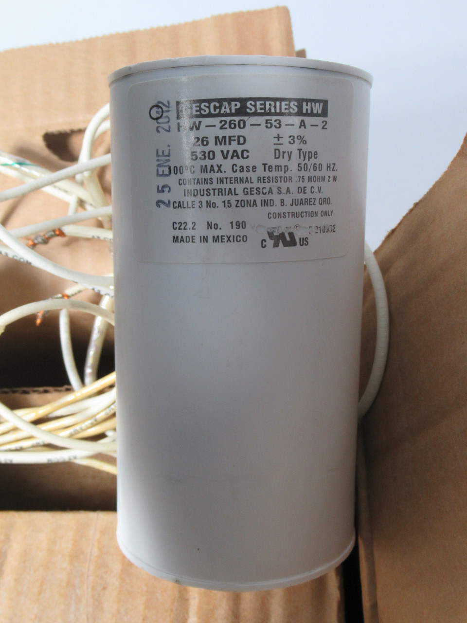 Standard BALS1000TCA/10035STD High Pressure Sodium Ballast 120/277/347V NEW